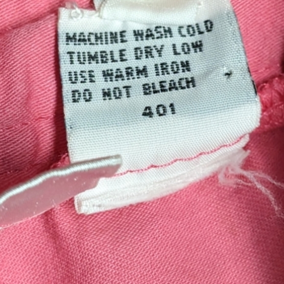 Newport News Jeanology Collection Bright Pink Ladies Size 4 Lightweight Shorts - Picture 9 of 12
